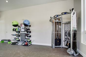 State-of-the-art fitness center and yoga studio